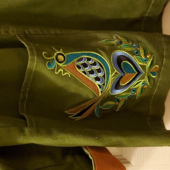 Bob Mackie Vintage Wearable Art Jacket Sz M - Picture 3 of 8